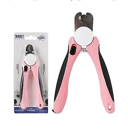 16*5.5cm pink Dog Nail Clipper-Pet Cat Toe Claw Trimmer Scissors Pet Grooming Tool AZ19549