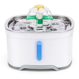 2.5L Automatic Electric Pet Water Fountain Dog Cat Water Feeder Bowl Dispenser