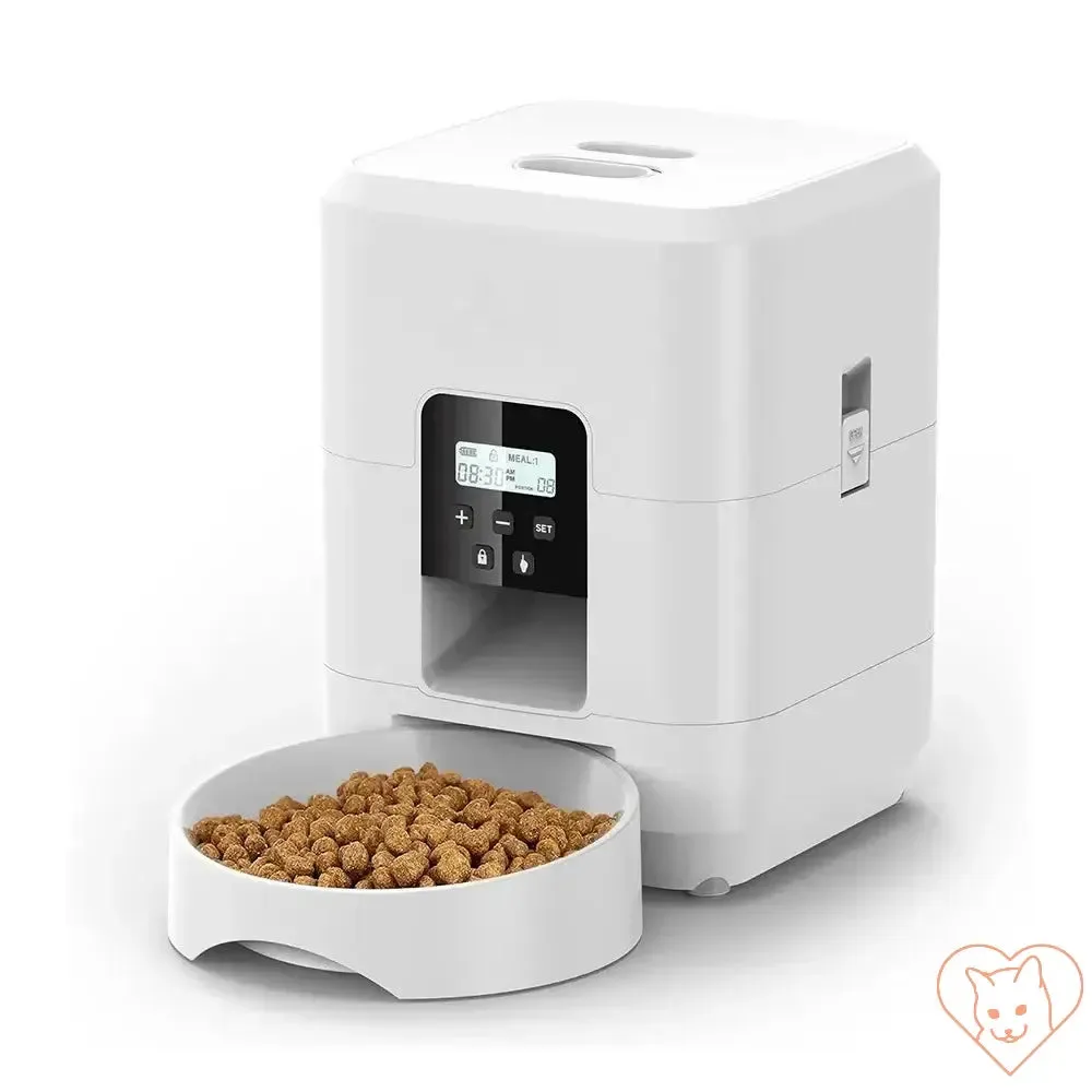 2L Pet Feeder Timing Smart Automatic Dog Pet Feeder For Cats Dog Button WIFI APP Intelligent Dry Food Dispenser Dog Bowl