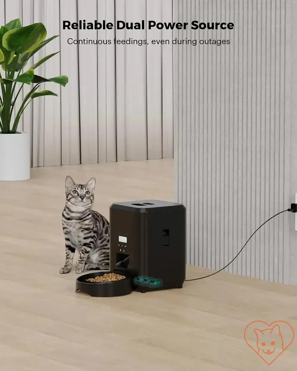 2L Pet Feeder Timing Smart Automatic Dog Pet Feeder For Cats Dog Button WIFI APP Intelligent Dry Food Dispenser Dog Bowl