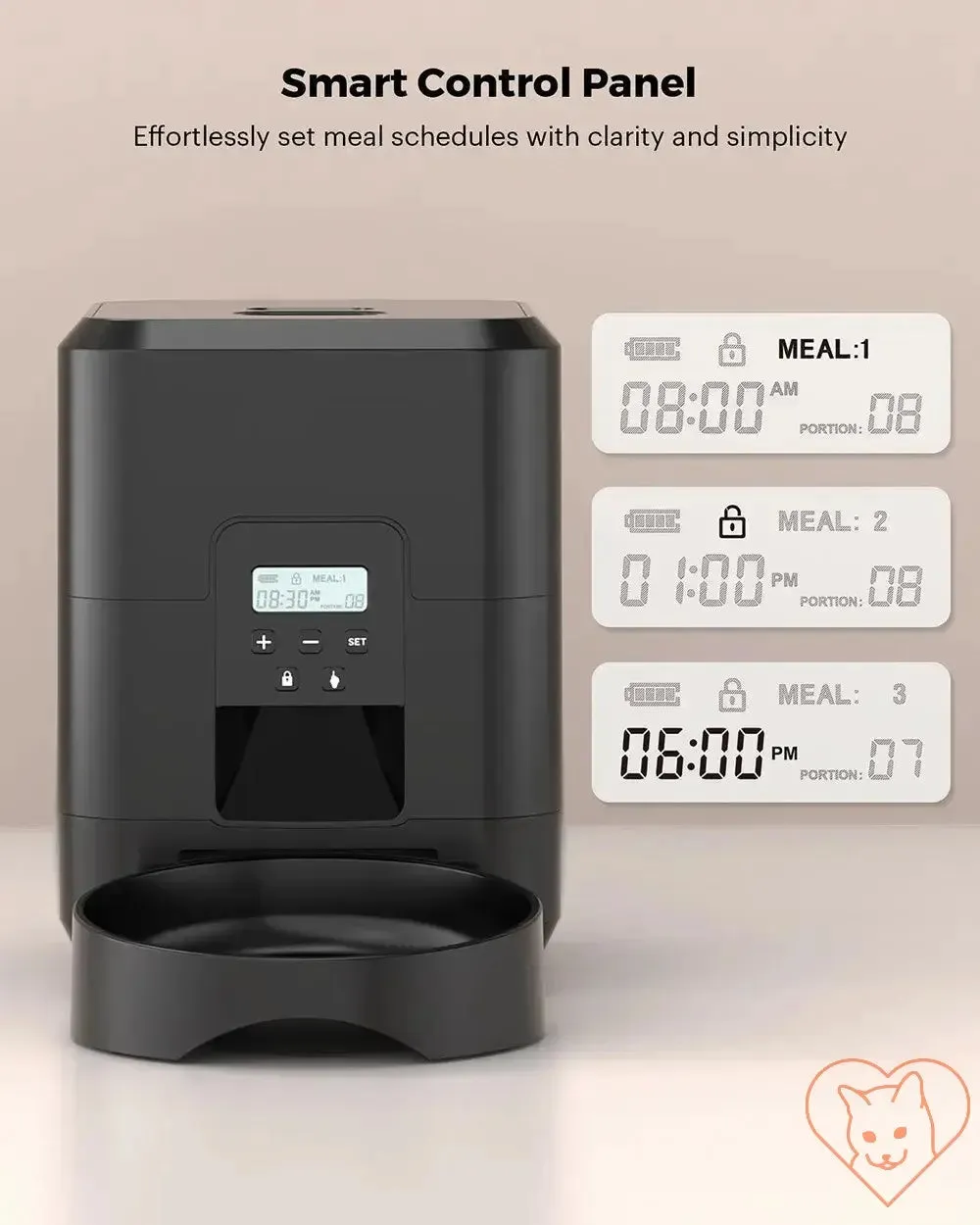 2L Pet Feeder Timing Smart Automatic Dog Pet Feeder For Cats Dog Button WIFI APP Intelligent Dry Food Dispenser Dog Bowl