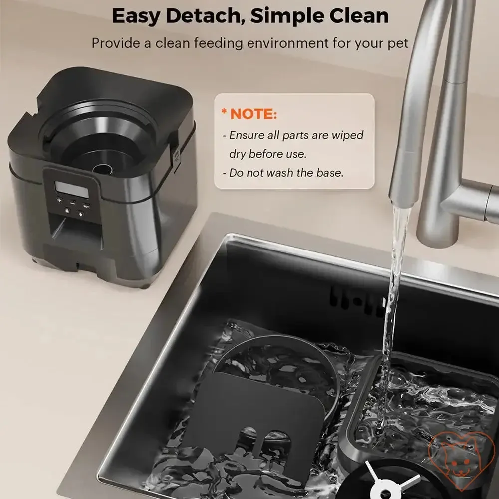 2L Pet Feeder Timing Smart Automatic Dog Pet Feeder For Cats Dog Button WIFI APP Intelligent Dry Food Dispenser Dog Bowl