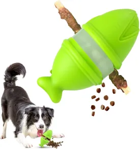 3-in-1 Dog Treat Dispenser & Puzzle Toy, Interactive, Adjustable, Indestructible, Dog Puzzle Feeder, Medium Dogs