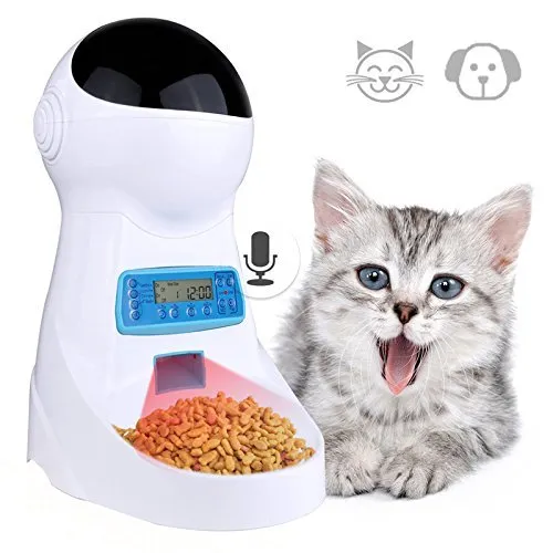 3L Automatic Pet Feeder With Voice Record Pets food Bowl