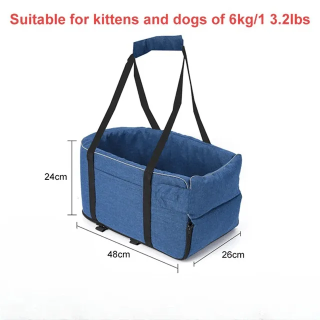 Anniepaw Portable Car Safety Dog Bed Central Control Protector