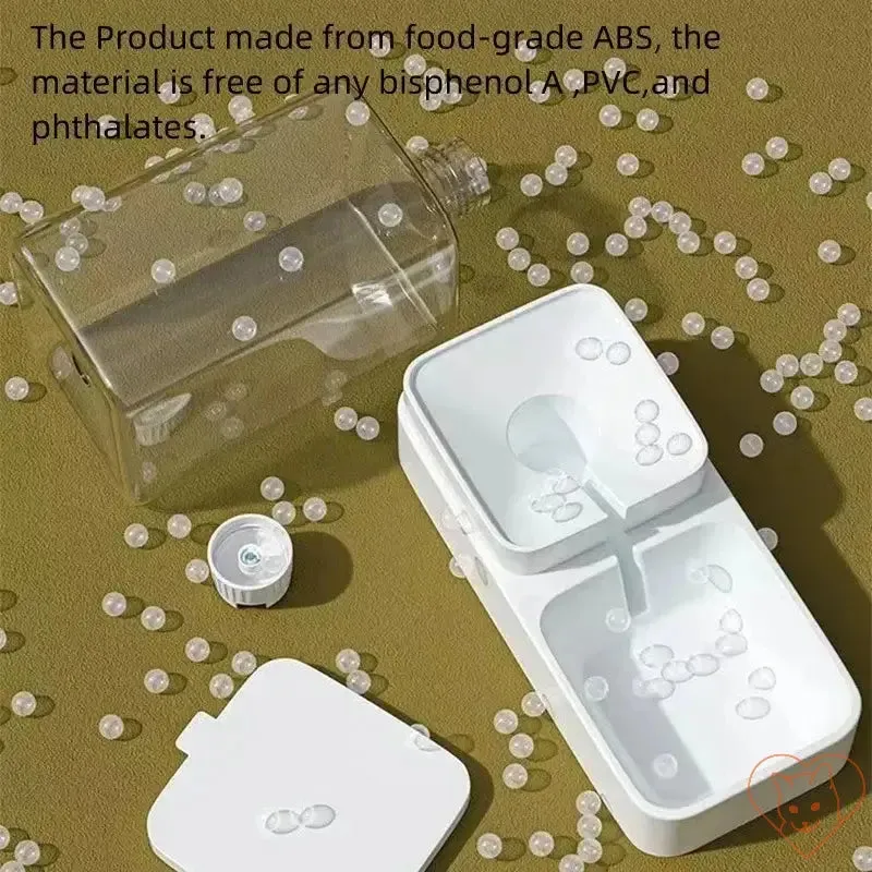 Automatic Cat Feeder & Water Dispenser - Gravity Design
