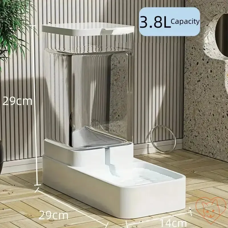 Automatic Cat Feeder & Water Dispenser - Gravity Design