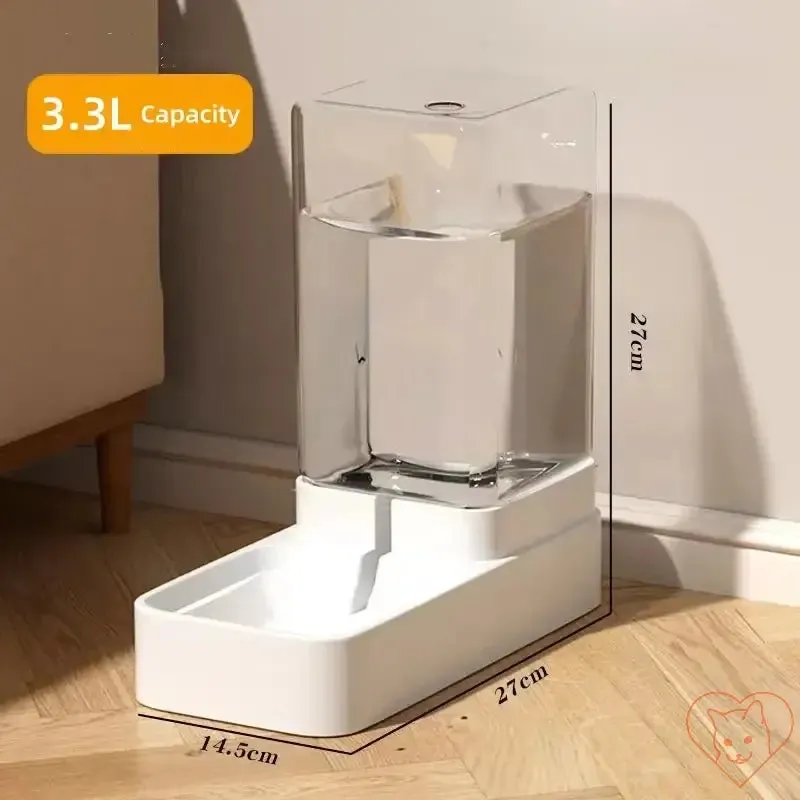 Automatic Cat Feeder & Water Dispenser - Gravity Design