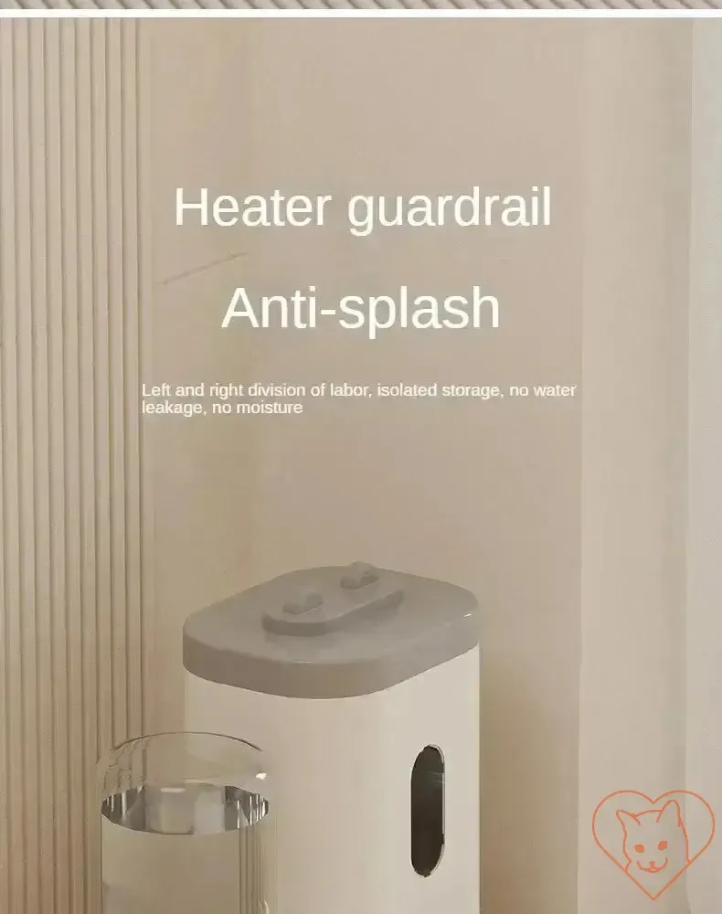 Automatic Feeder & Water Fountain – Raised Stand Dish Bowl for Cats