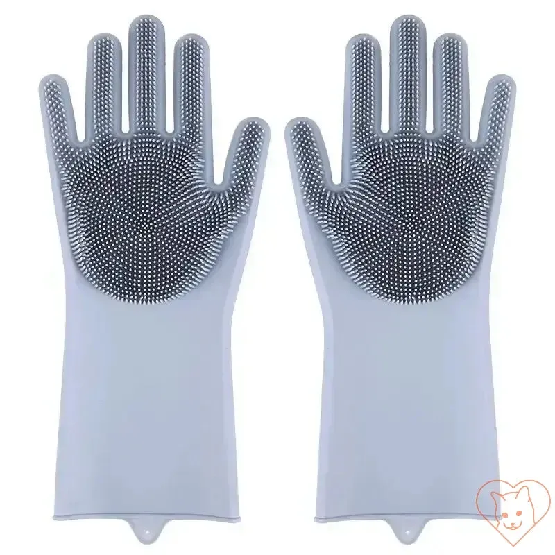 Cat Grooming Gloves – Gentle Cleaning & De-shedding