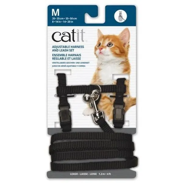 Catit Adjustable Harness and Leash Set