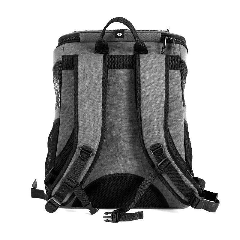 Cosmic Companion: Stylish And Practical Space Capsule Backpack For Pets by Dog Hugs Cat