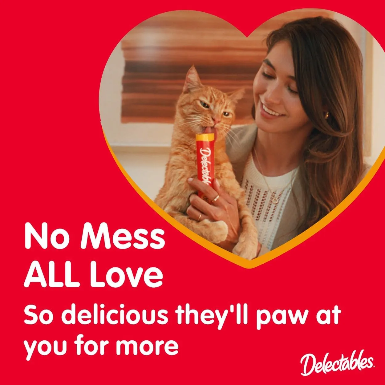 Delectables Squeeze Up Creamy Squeezable Puree, Lickable Wet Cat Treats, Grain Free, No Added Fillers, No By-Products, No Added Preservatives, 0.5 Ounces Tube Chicken with Catnip, 32 Tubes Total