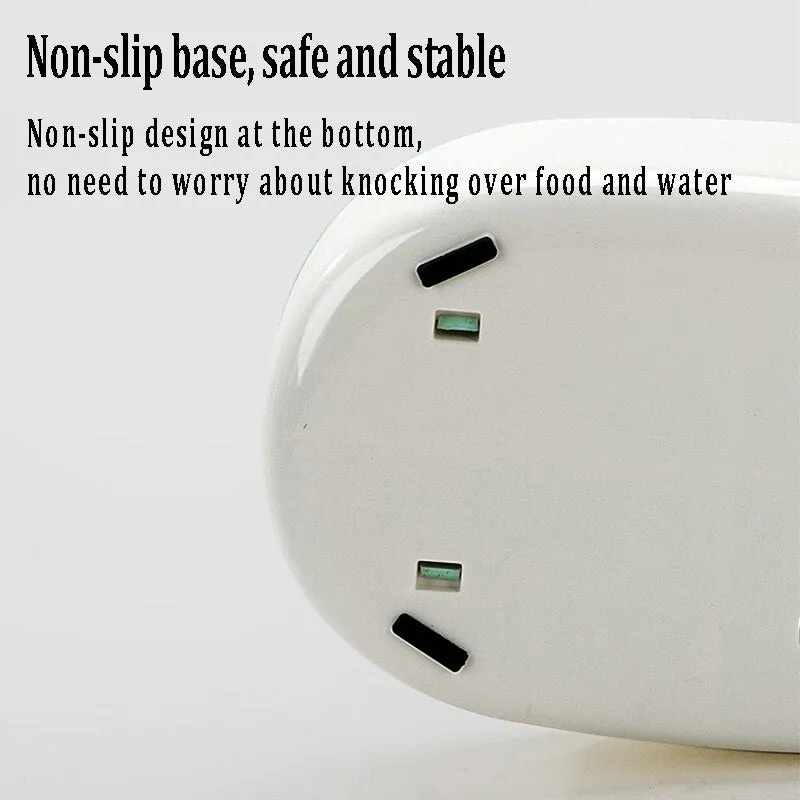 Dog Bowl Food Container Automatic Feeder & Water Dispenser