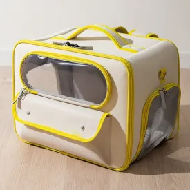 Dog Outgoing Crossbody Bag Portable And Folding Large Capacity Backpack Dog  Outdoor Travel Bag