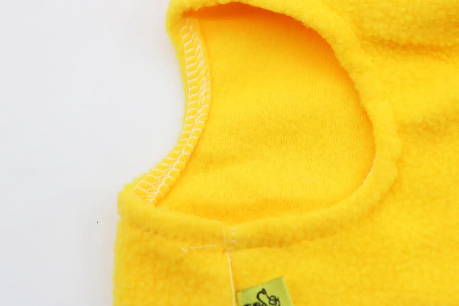 DroolingDog Cat Sweater Fleece Vest Lightweight Cat Clothes for Small Cats Only, Medium, Yellow