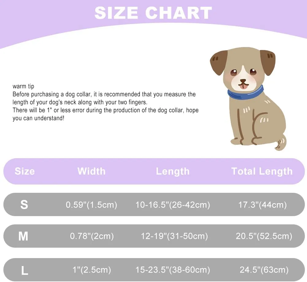 FEimaX Waterproof Silicone Dog Collar with Adjustable and StinkproofDog Collars Easy to Clean for Large Medium Small DogsPet Collars Soft Comfortable Without Neck Strain