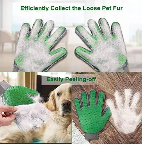 FurryFriends Full Spectrum Hemp Oil for Dogs Cats and Horses 500 mg W/Grooming Glove All Natural Pain Relief Extract Stress Anxiety Arthritis Calming Joint Health Separation Treatment Organic Bundle