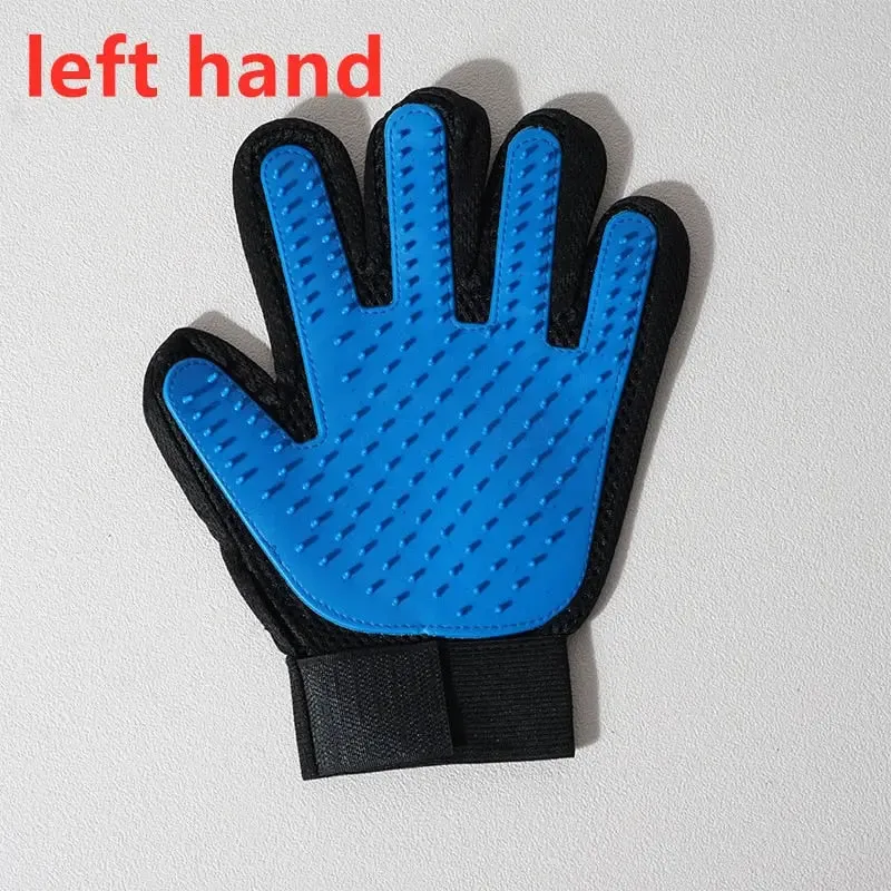 Happy Paws Grooming Glove – Gentle Deshedding Gloves for Dogs & Pets