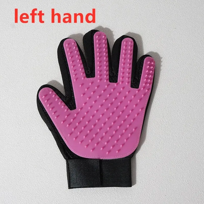 Happy Paws Grooming Glove – Gentle Deshedding Gloves for Dogs & Pets