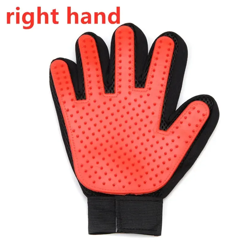 Happy Paws Grooming Glove – Gentle Deshedding Gloves for Dogs & Pets
