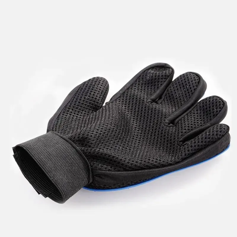 Happy Paws Grooming Glove – Gentle Deshedding Gloves for Dogs & Pets