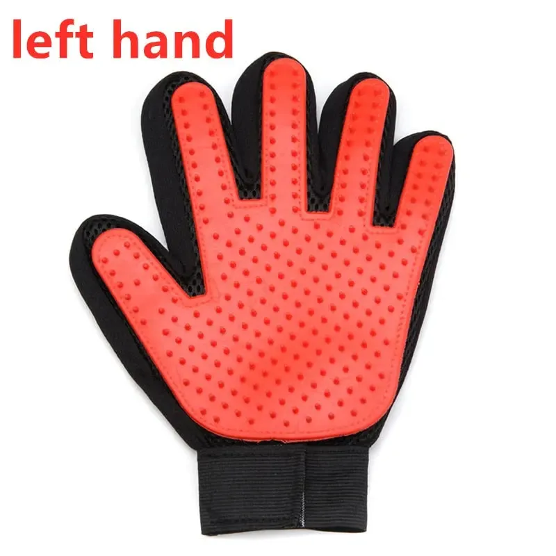 Happy Paws Grooming Glove – Gentle Deshedding Gloves for Dogs & Pets