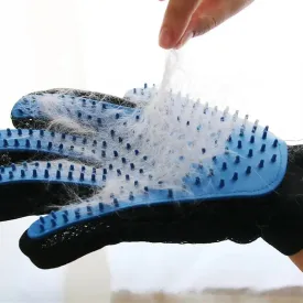 Happy Paws Grooming Glove – Gentle Deshedding Gloves for Dogs & Pets