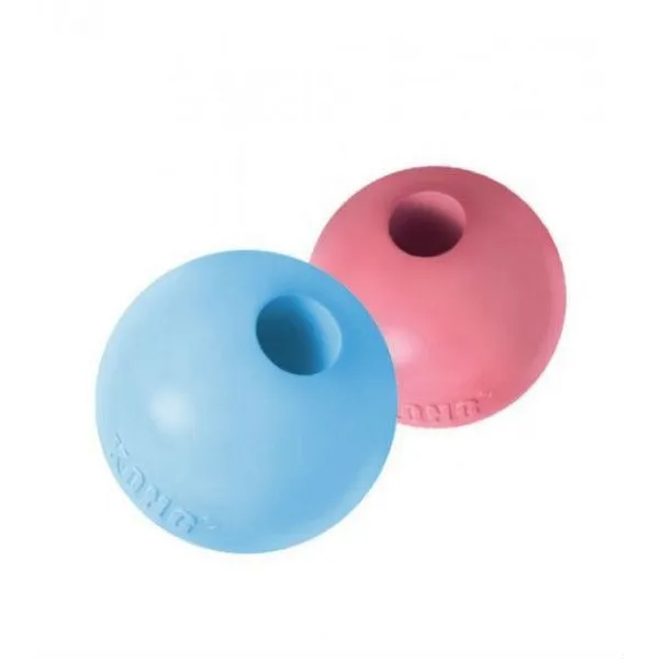 Kong Puppy Ball with Hole (Blue)