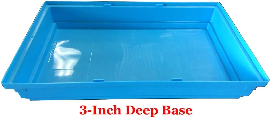 Large Multi Level Twin Tower Expansible and Customizable Habitat Hamster Rodent Gerbils Mouse Mice Small Animal Home Cage with Crossing Tube with Full Set of Accessories