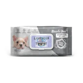 NEW LOOK: Absorb Plus Charcoal Lavender Scented Pet Wipes