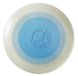 Orbee-Tuff® Zoom Flyer Glow Dog Toy (Blue/Orange & Glow)