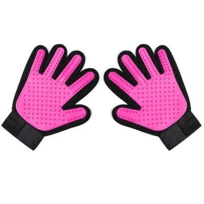 Pet Grooming Glove For Cats & Dogs Hairbrush