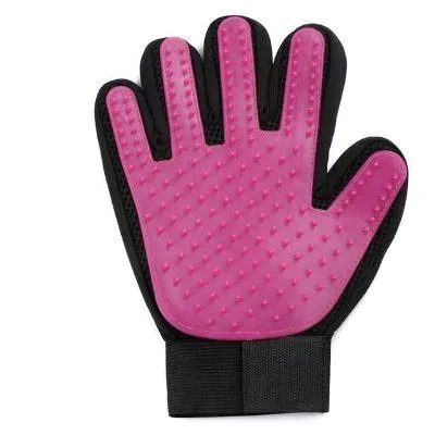 Pet Grooming Glove For Cats & Dogs Hairbrush