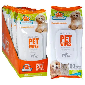 Pet Wipes With Essential Oils