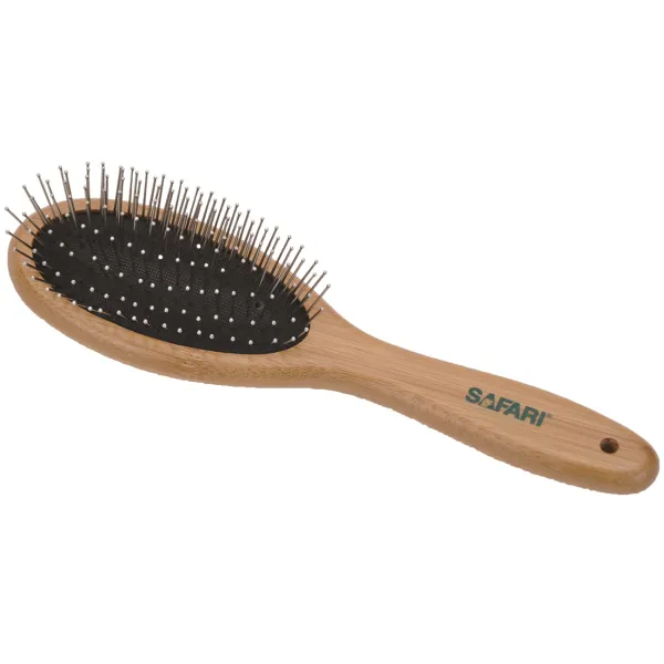 Safari Bamboo Wire Pin Brush Large