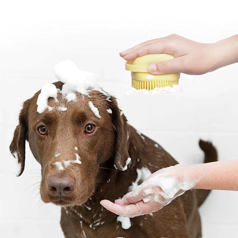 Silicone Pet Grooming Gloves: Elevate Your Pet Care with Bath Massage Bliss for Dogs and Cats