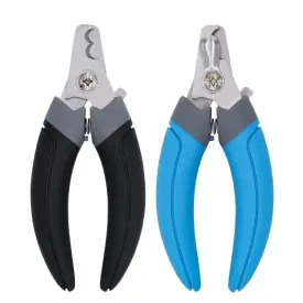 Stainless Steel Pet Half Moon Nail Clippers for Cats & Dogs