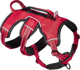 Tuff Pupper Escape Proof No Escape Dog Harness | 5 Point Adjustable Fit Harness for Dogs | Padded Dog Harnesses | Handle Dog Lift Harnesses