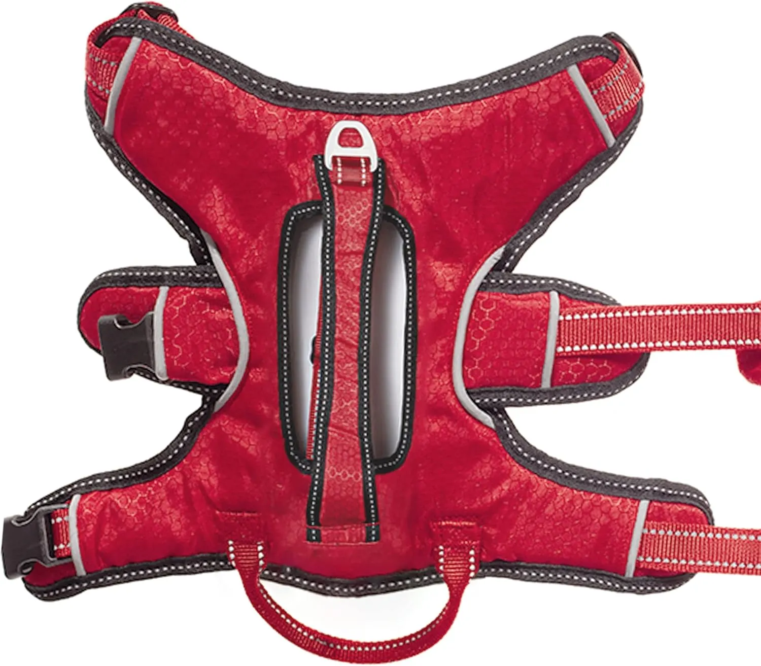 Tuff Pupper Escape Proof No Escape Dog Harness | 5 Point Adjustable Fit Harness for Dogs | Padded Dog Harnesses | Handle Dog Lift Harnesses