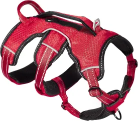 Tuff Pupper Escape Proof No Escape Dog Harness | 5 Point Adjustable Fit Harness for Dogs | Padded Dog Harnesses | Handle Dog Lift Harnesses